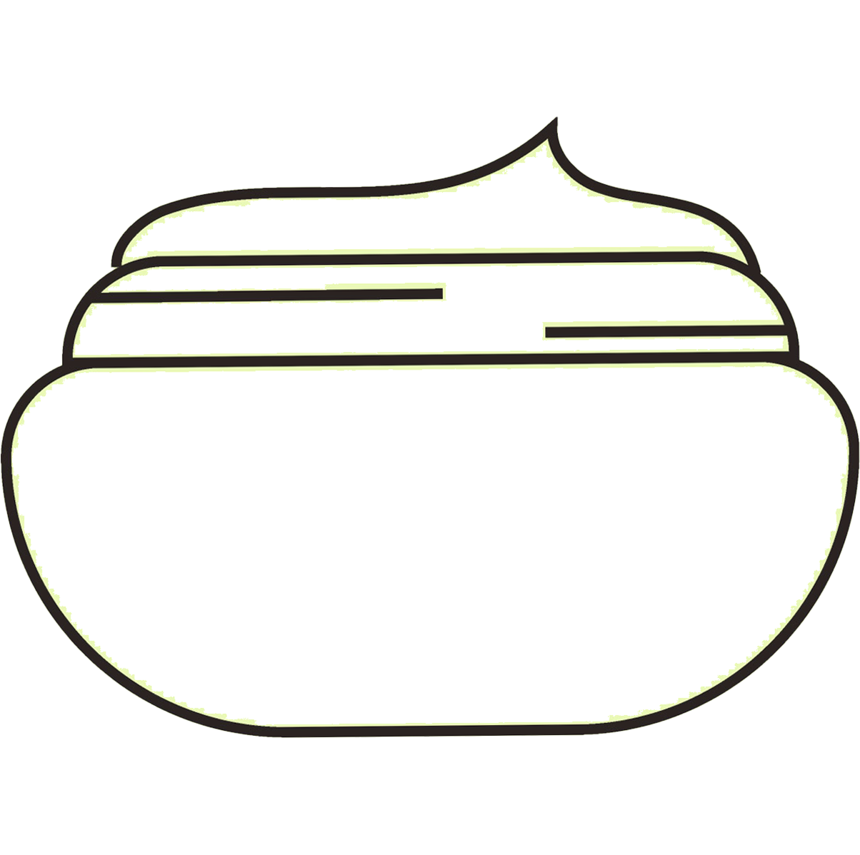pictogramme pot de crème